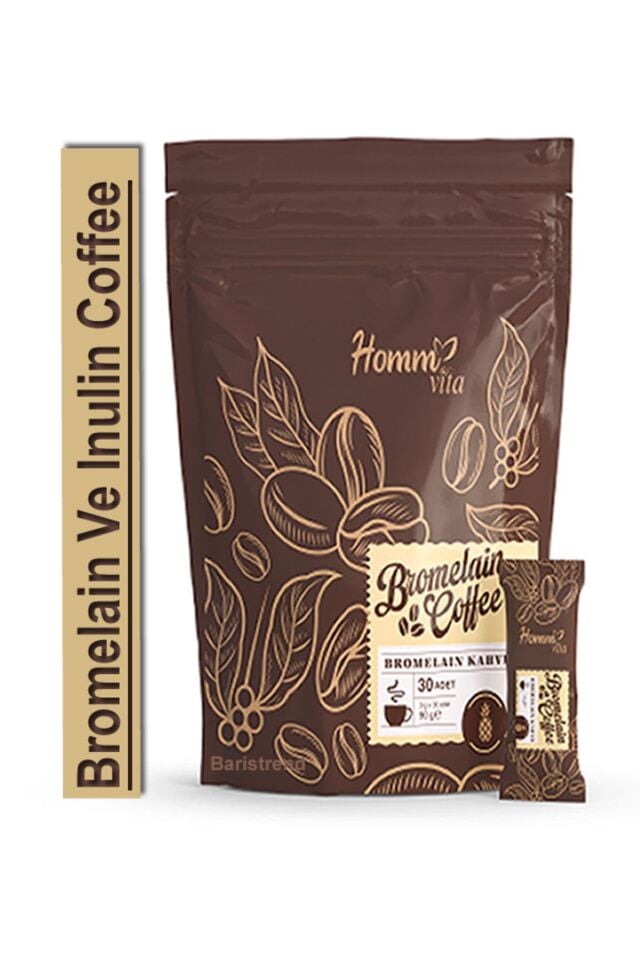 Bromelain Ve Inulin ( Hindiba Kökü ) Kahve 3gr X 30 Adet Baristrend