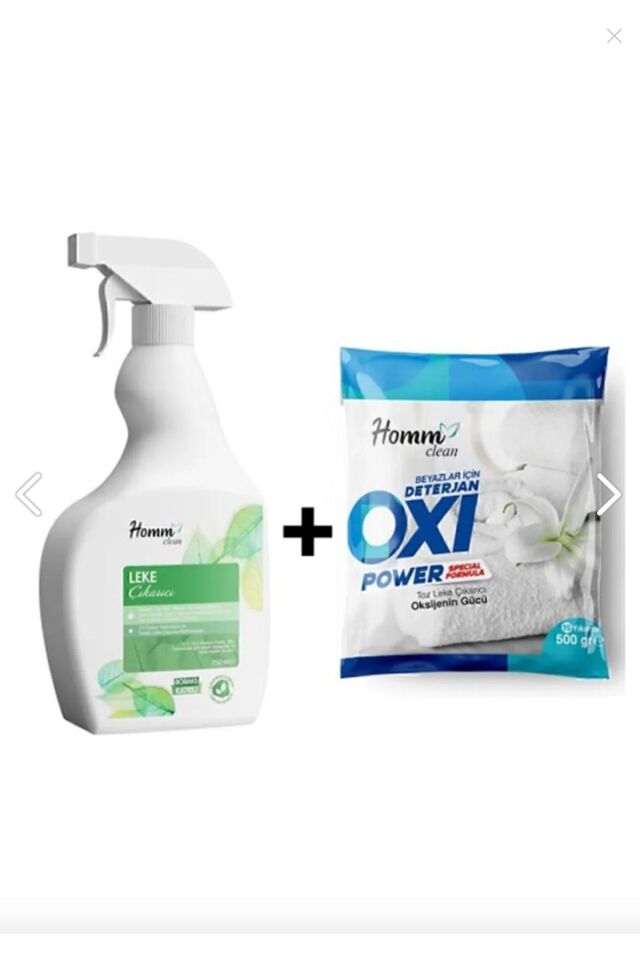 Homm Clean Leke Çıkartıcı Ve Oxi Power Beyazlar Set