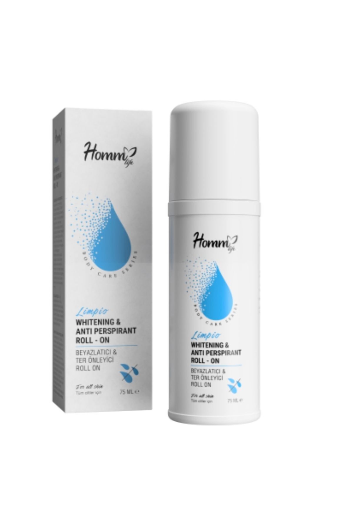 LIMPIO BEYAZLATICI & TERLEME ÖNLEYİCİ ROLL ON 75ML