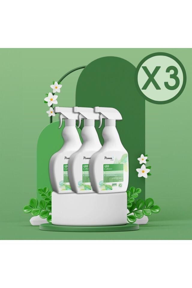 Homm Clean Leke Çıkarıcı 750 ml 3 Adet