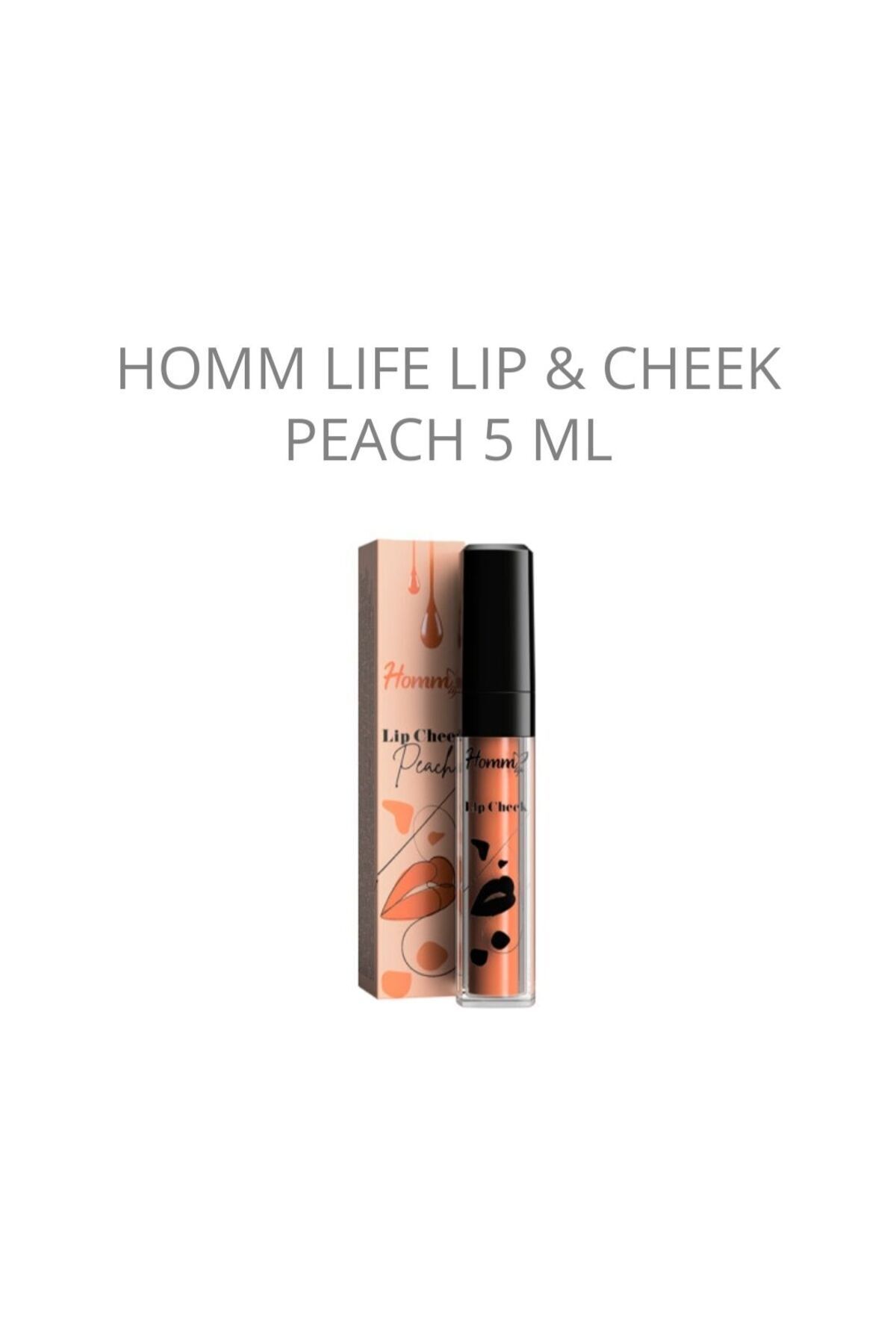 ''çok Amaçlı Güzellik: Homm Lıfe Lip & Cheek Peach