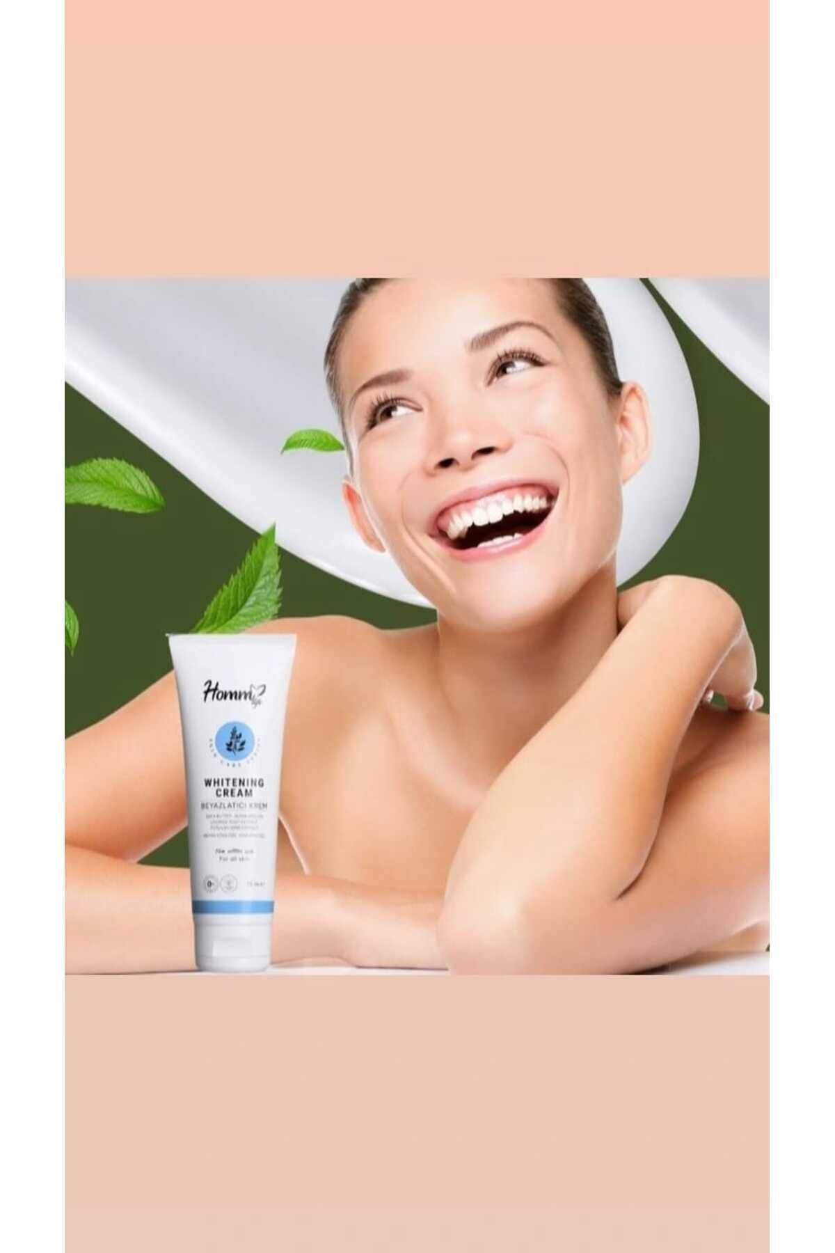 Homm Life Beyazlatıcı Krem 75 ml Tüm Cilt Tipleri İçin