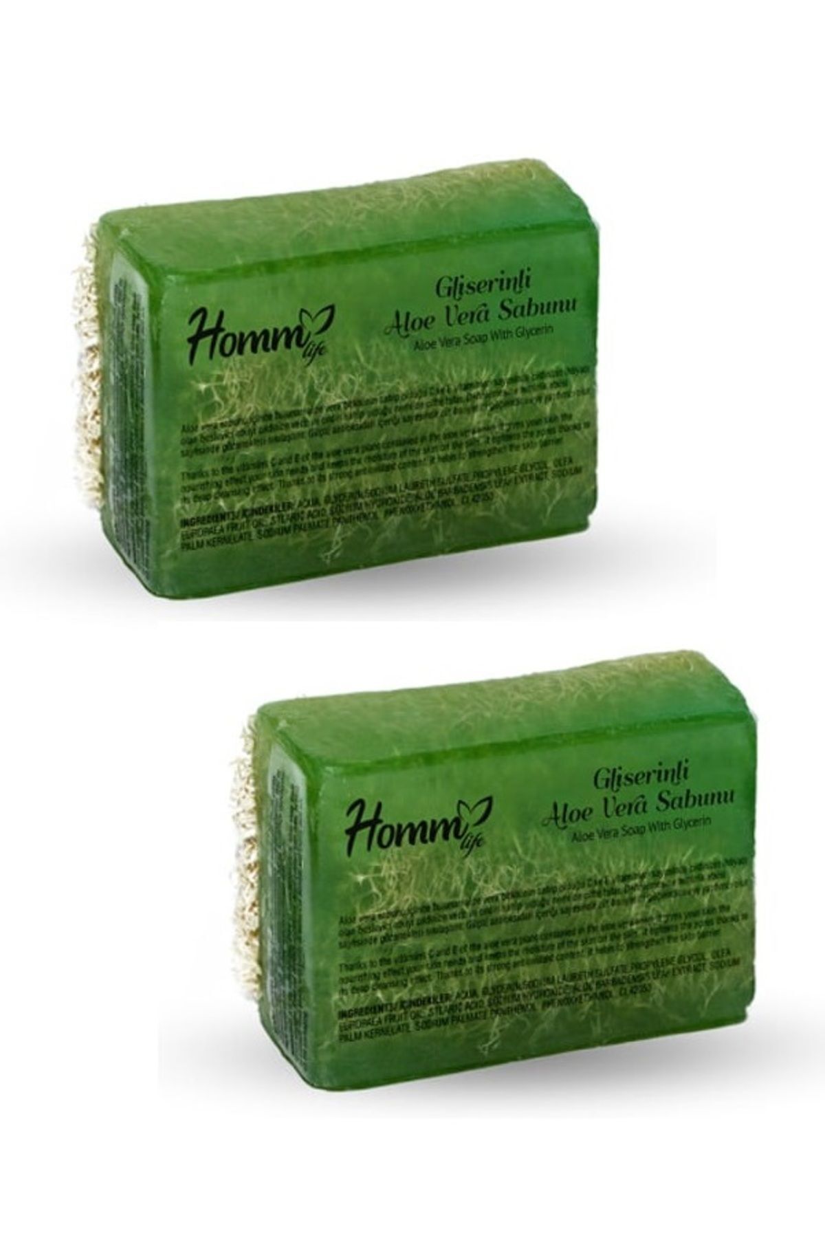 GLİSERİNLİ ALOE VERA SABUNU 2 ADET
