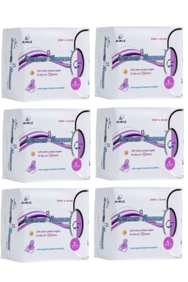 Tiens Hijyenik Kadın Ped Seti 6 Paket Gündüz