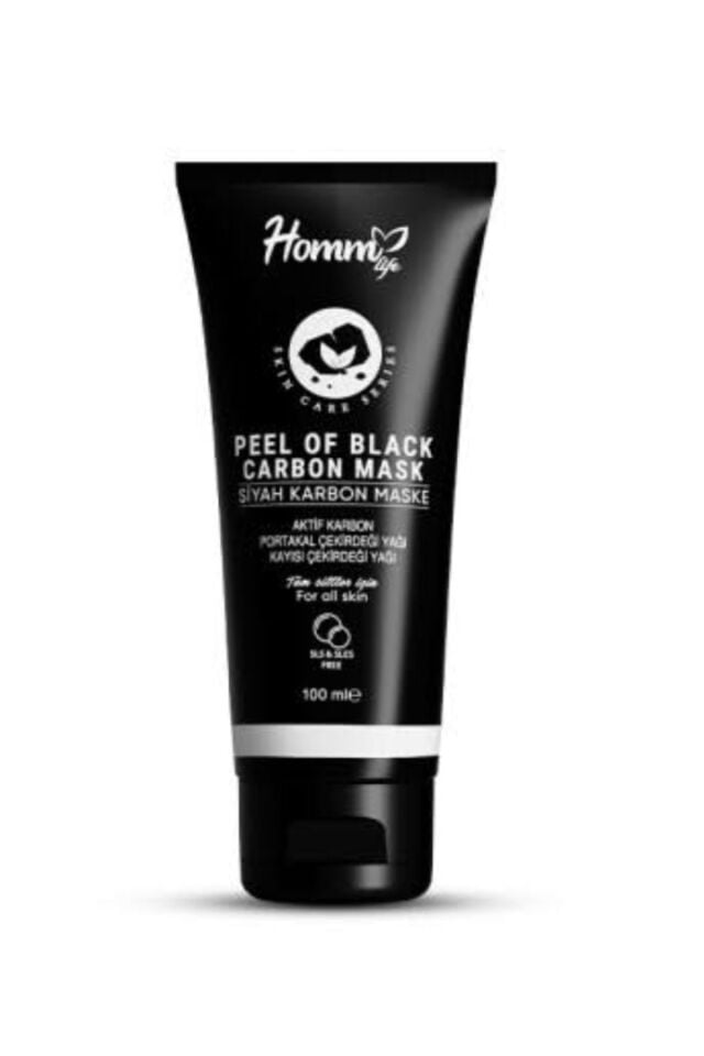HOMM LIFE SİYAH KARBON MASKE 100 ML