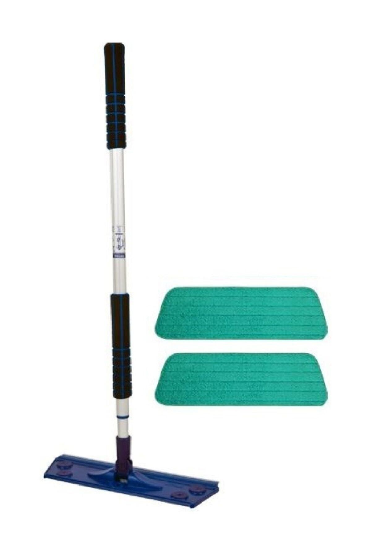 Mikrofiber Tekli Islak Mop Ve Yedek Bezli Set