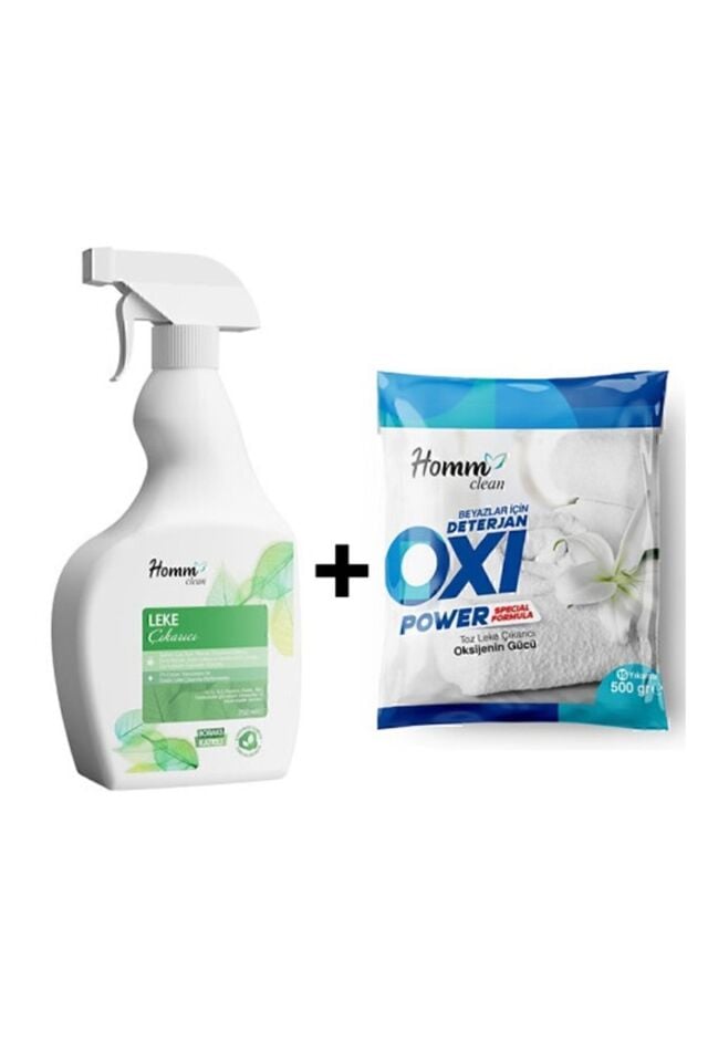 Homm Clean Leke Çıkartıcı Ve Oxi Power Beyazlar Set Baristrend