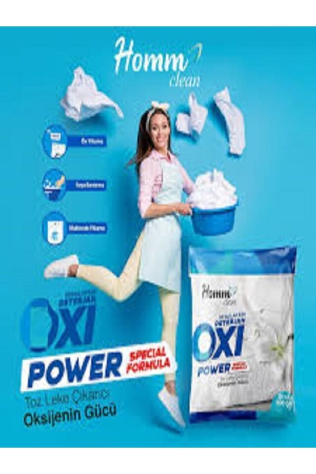 Homm Clean Leke Çıkartıcı Ve Oxi Power Beyazlar Set Baristrend