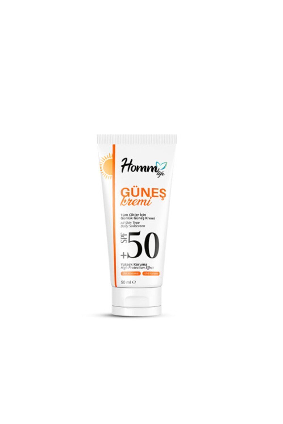 Homm Lıfe Güneş Kremi 50 Spf 50 ml 2'li