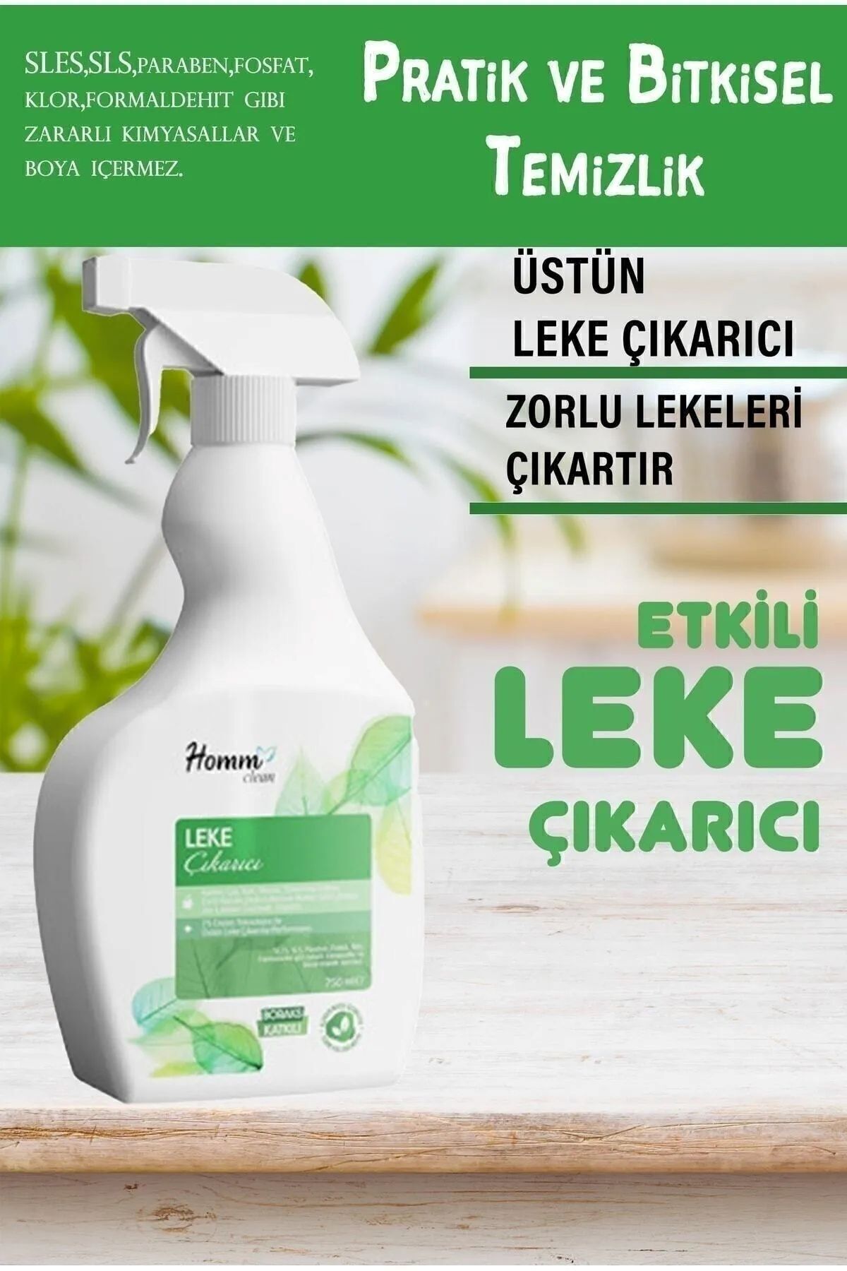 Homm Clean Leke Çıkarıcı 750 Ml