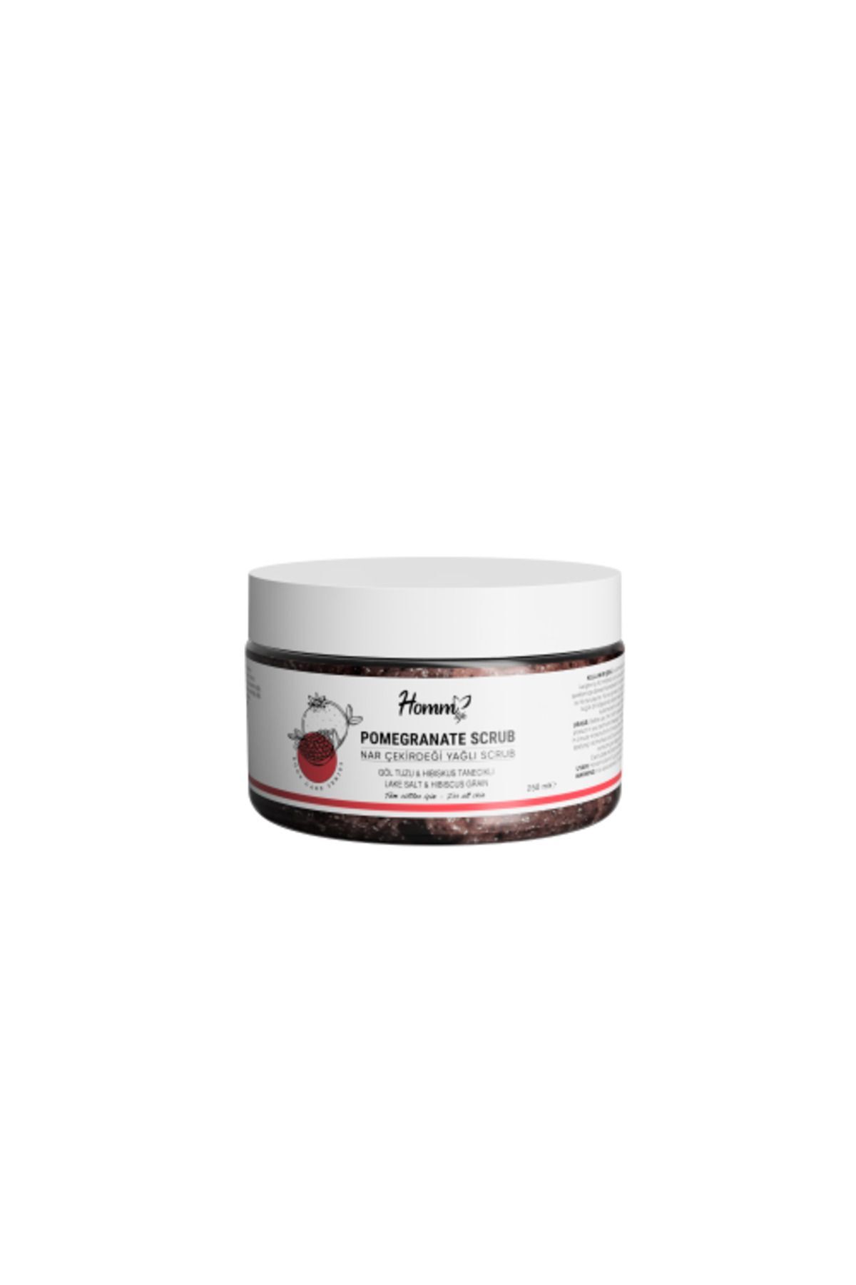 Homm Lıfe Nar Çekirdeği Yağlı Scrub 250 ml