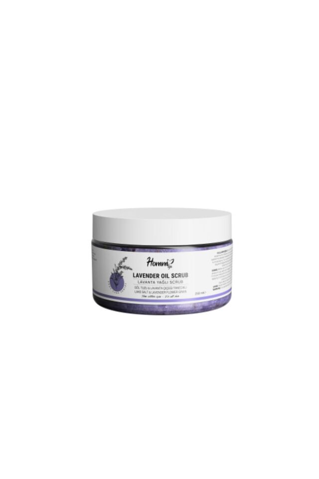 HOMM LIFE LAVANTA YAĞLI BİTKİ TANECİKLİ SCRUB 250 ML