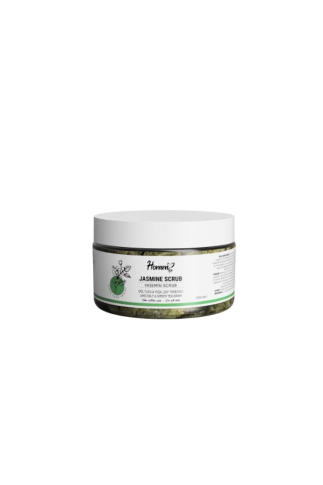 Homm Lıfe Yaseminli Yeşil Çaylı Bitki Tanecikli Scrub 250 ml 2’li