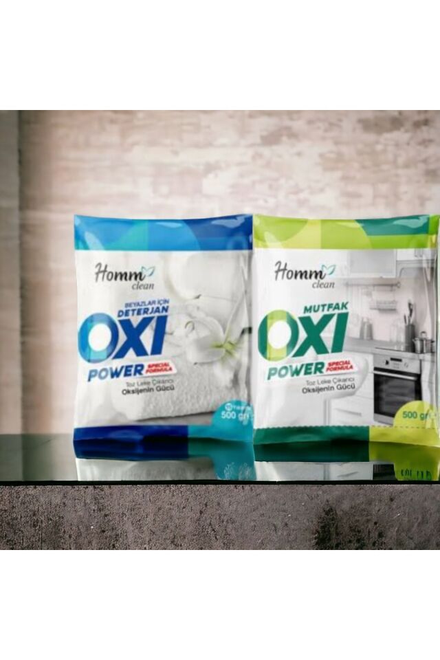 Oxi Power Mutfak & Oxi Power Toz Deterjan
