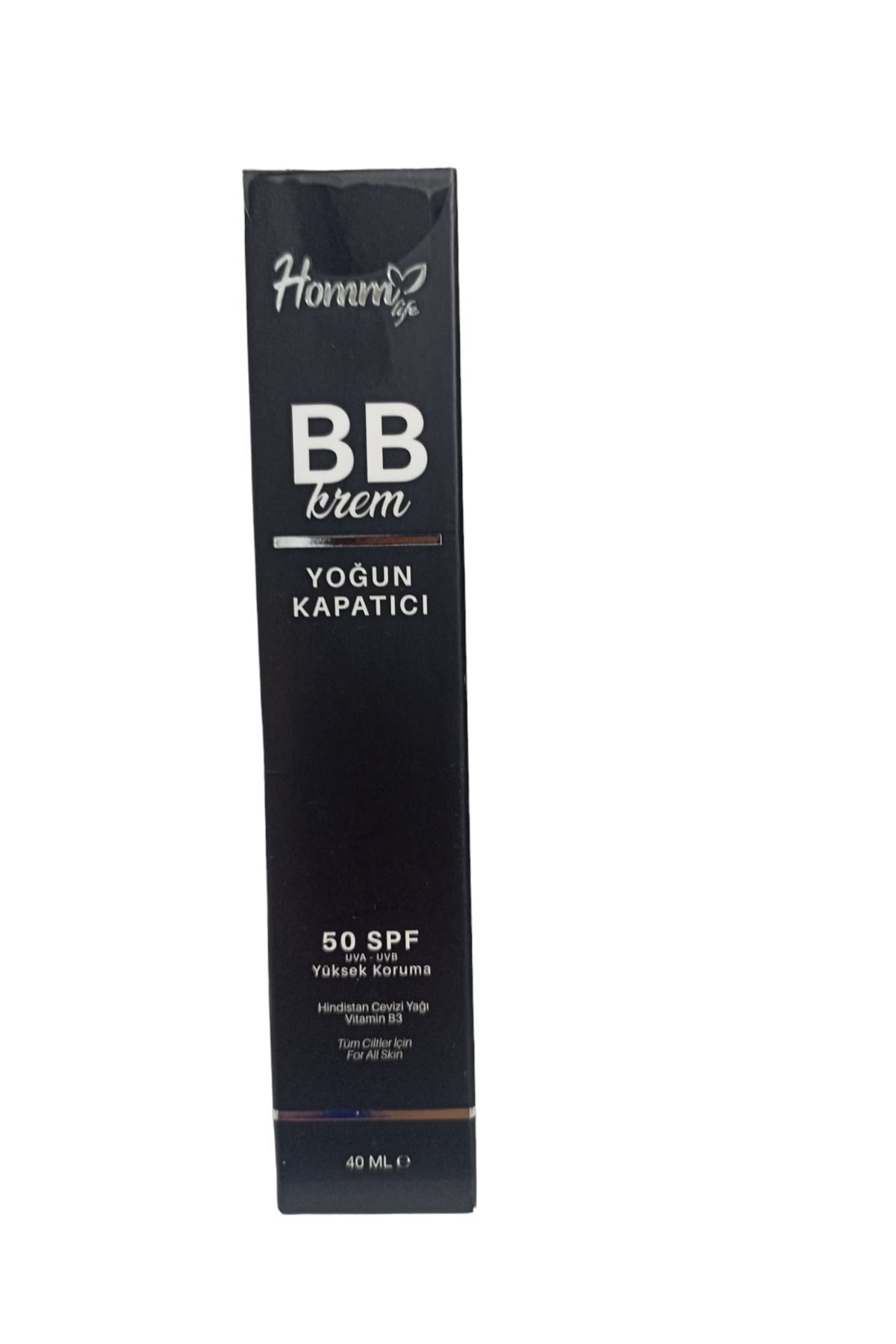 HOMM BB YOĞUN KAPATICI 50+SPF 40 ML
