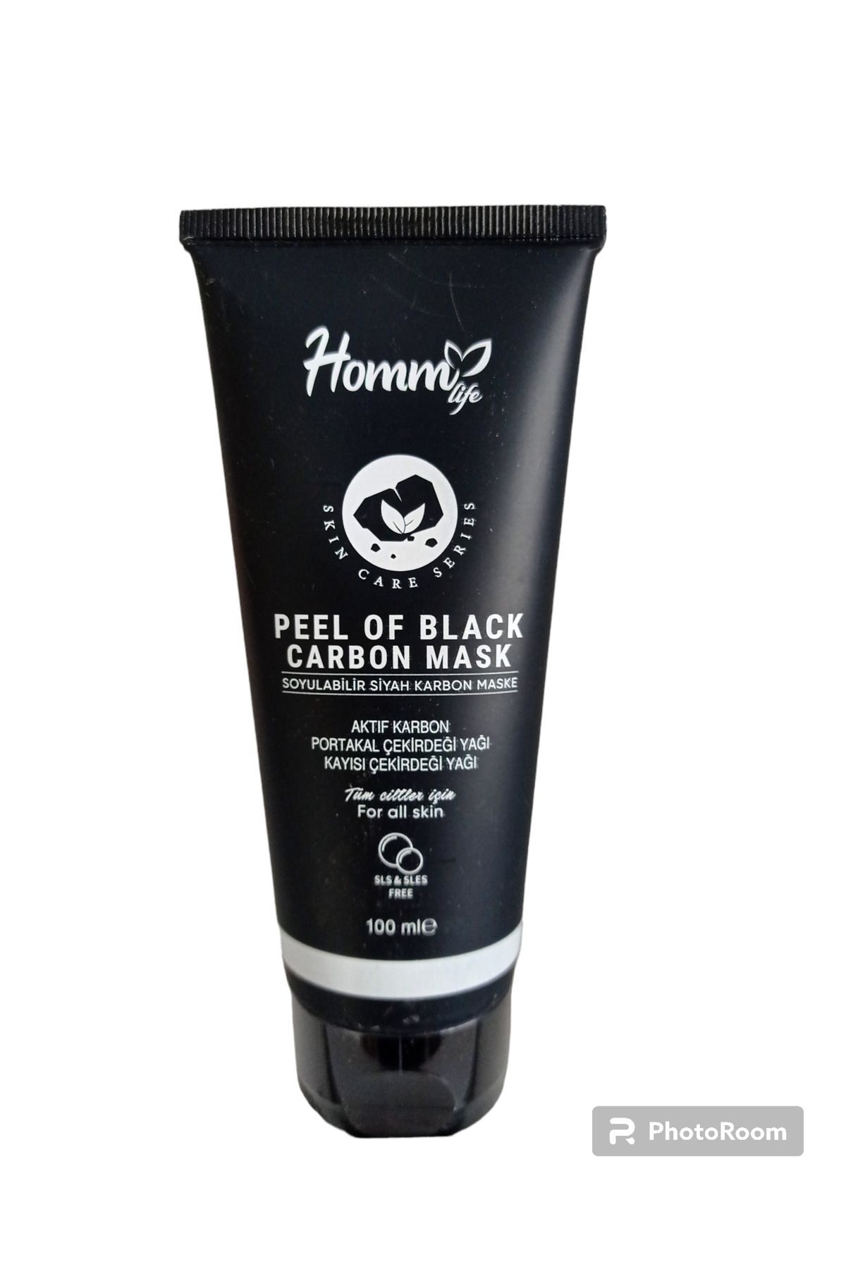 Homm Life Soyulabilir Siyah Karbon Maske 100ml
