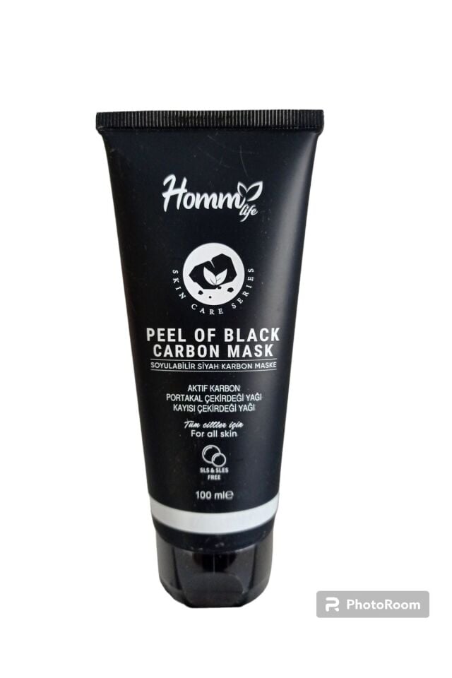 Homm Life Soyulabilir Siyah Karbon Maske 100ml