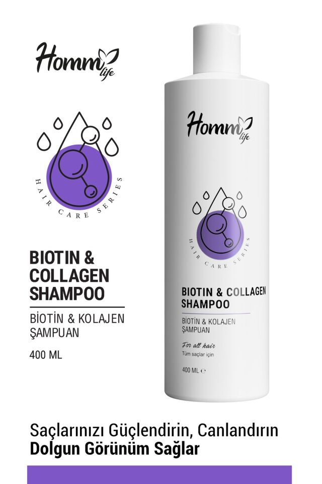 Biotin & Collagen Şampuan 400 ml