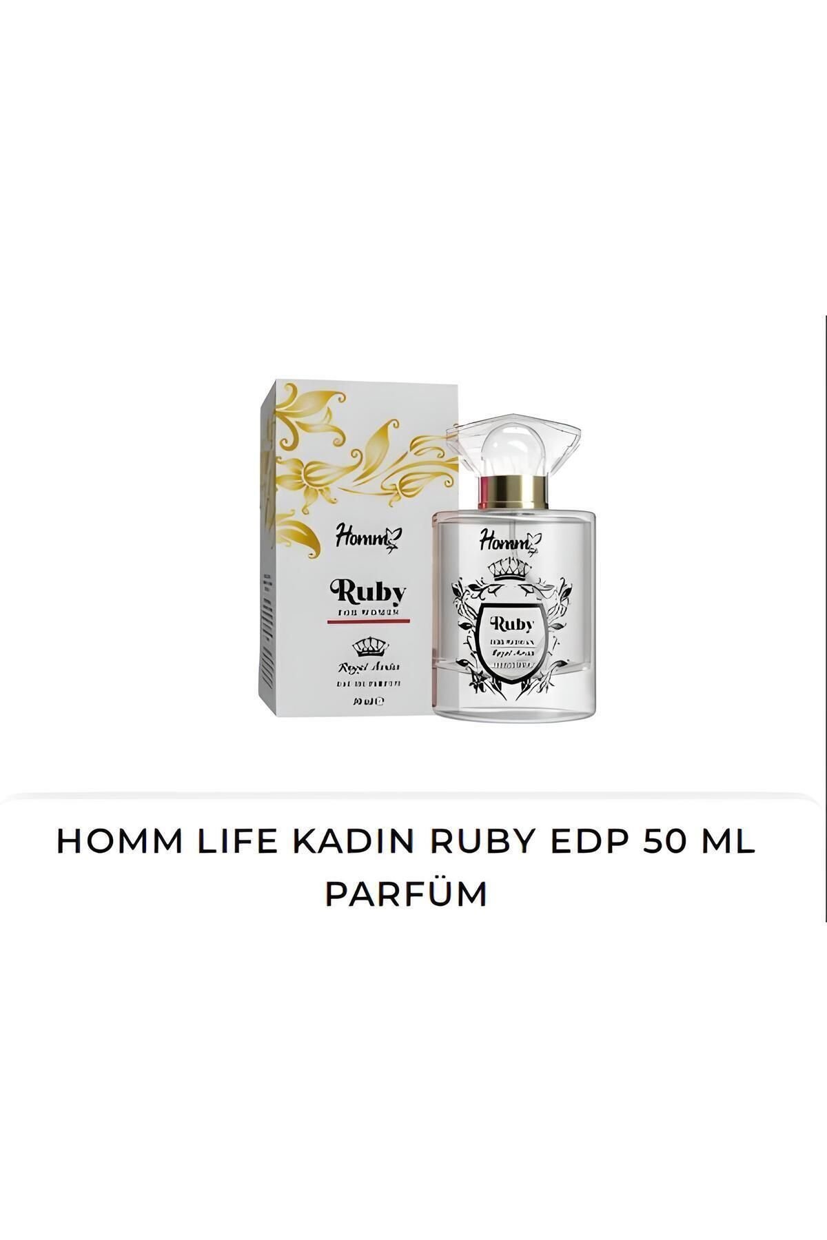HOMM BİTKİSEL KADIN RUBY EDP 50 ML PARFÜM
