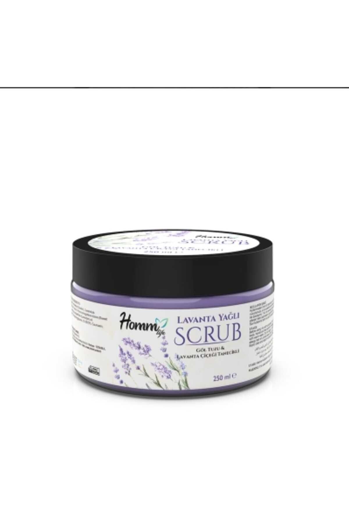 Homm Life Lavanta Yağlı Bitki Tanecikli Scrub 250 Ml