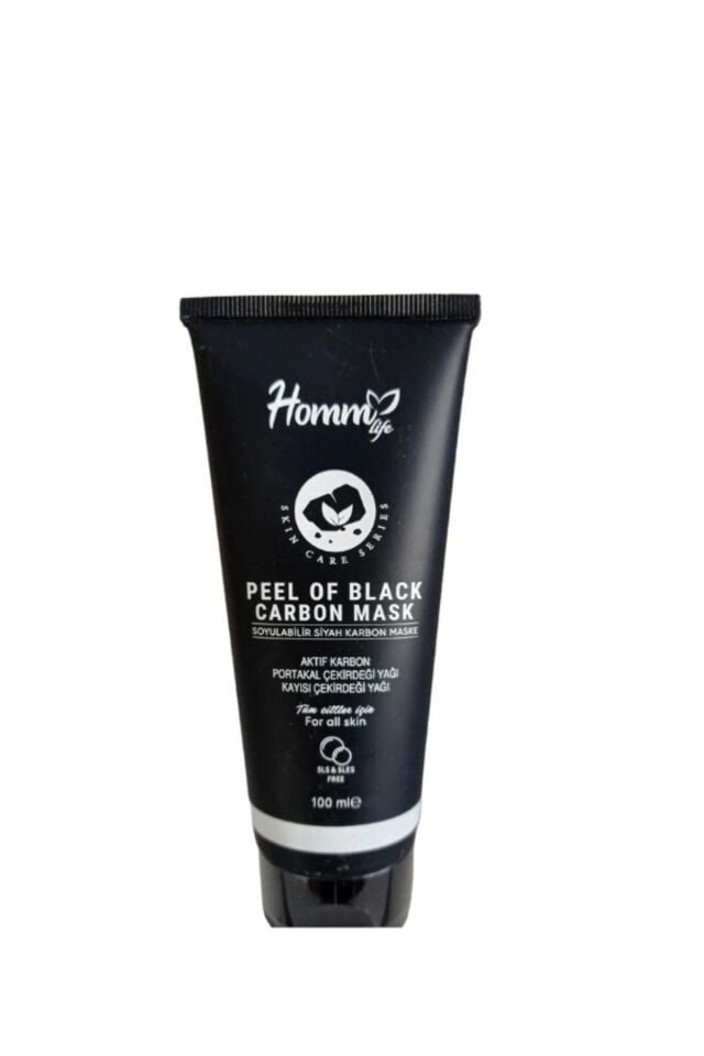 Homm Life Soyulabilir Siyah Karbon Maske 100ml