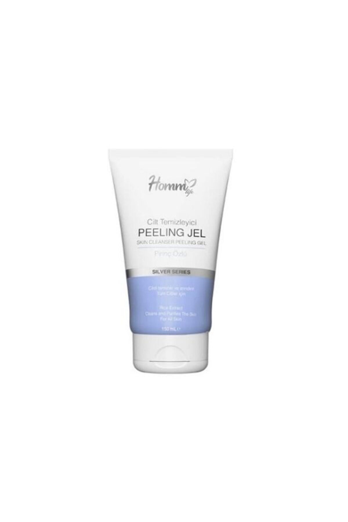 Homm Life Peeling Jel Pirinç Özlü 150 ml Cilt Arındırıcı