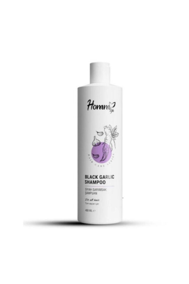 Homm Life BLACK GARLIC ŞAMPUAN 400 ML