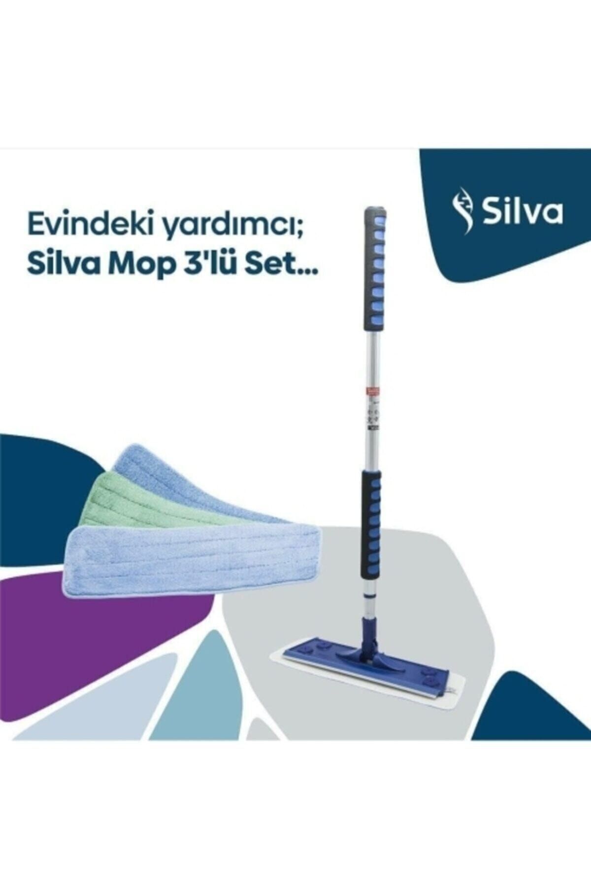 Silva Mop 3lü Bez Silva Mop Set 3 Bezli