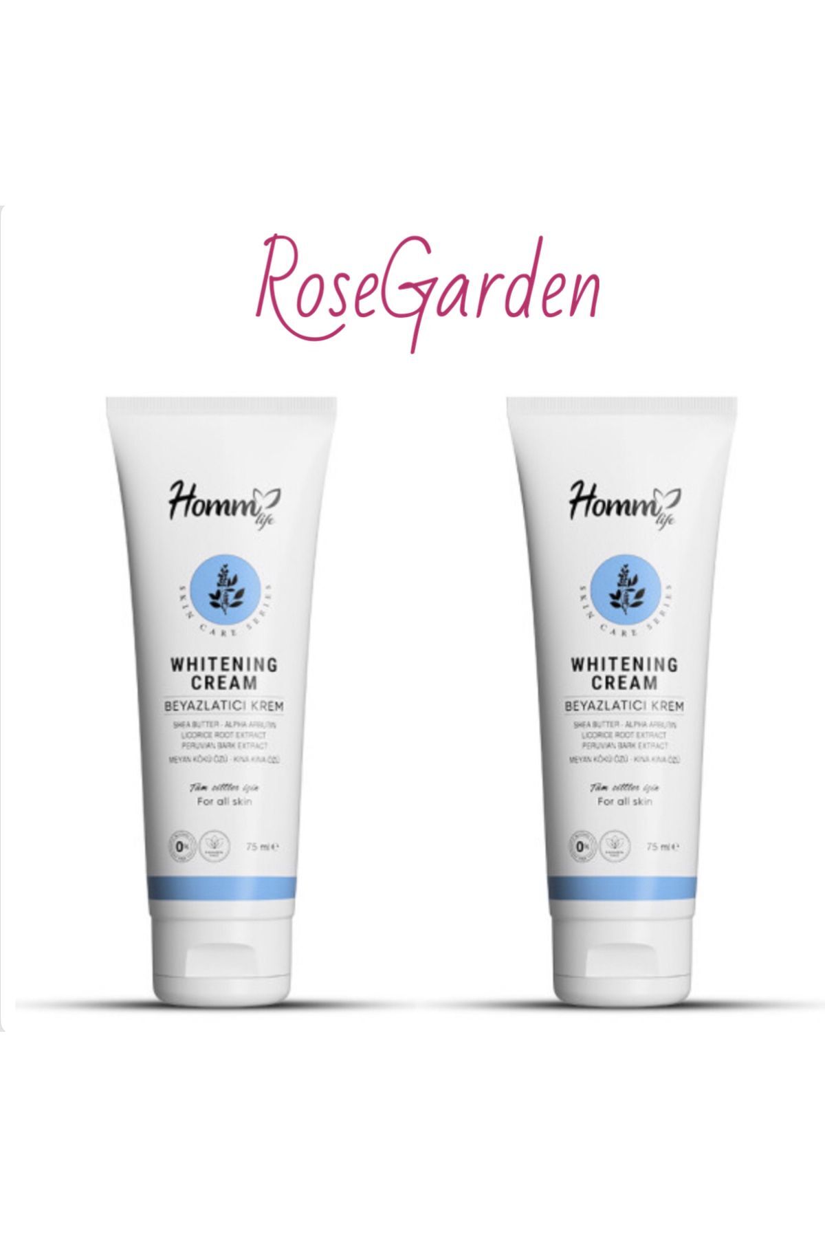 HOMM LIFE BEYAZLATICI KREM 75 ML 2’Lİ