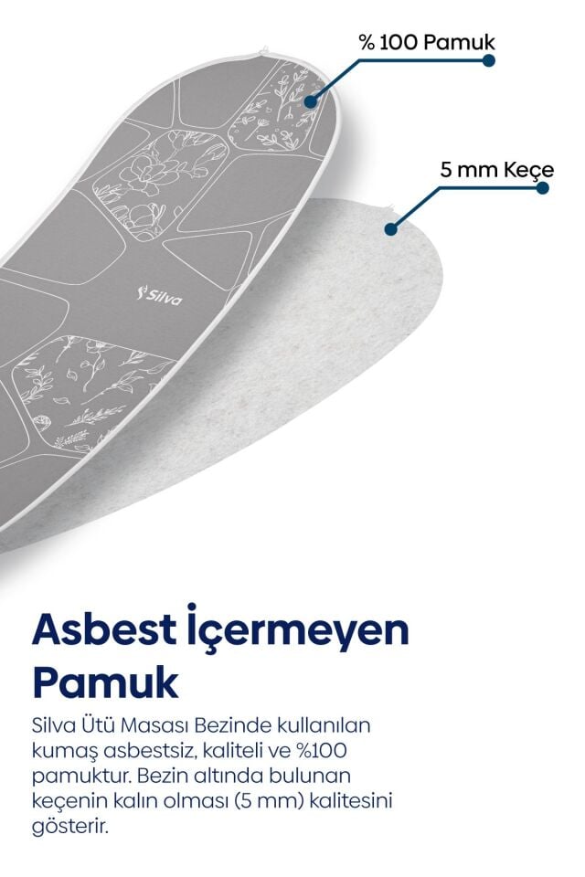 Ütü Masası Kılıfı Gri