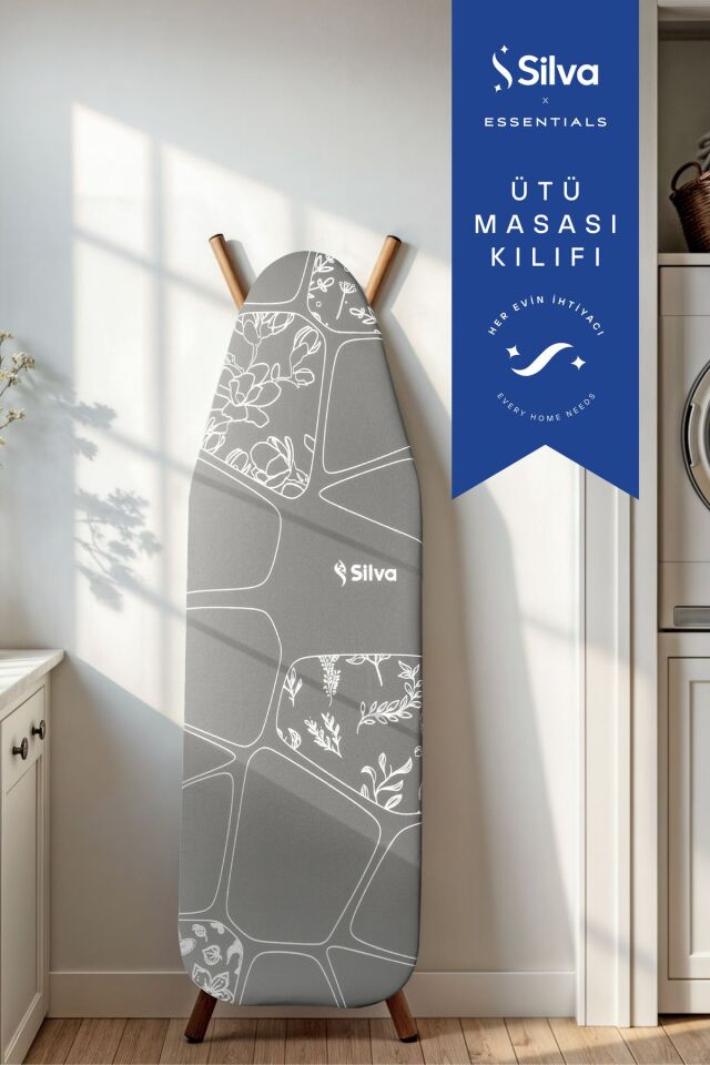 Ütü Masası Kılıfı Gri