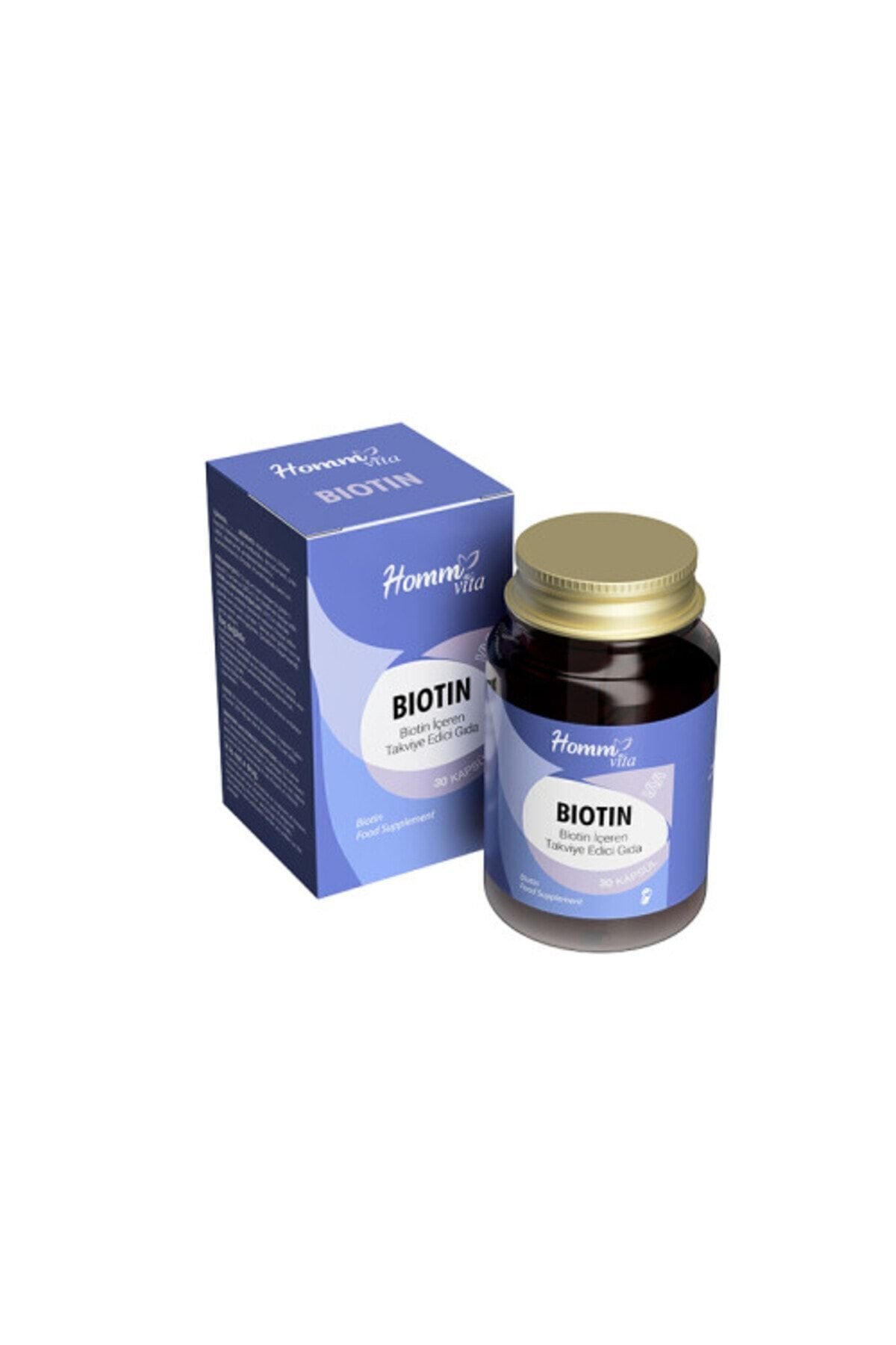 Biotin Içeren Takviye Edici Gıda 30 Kapsül