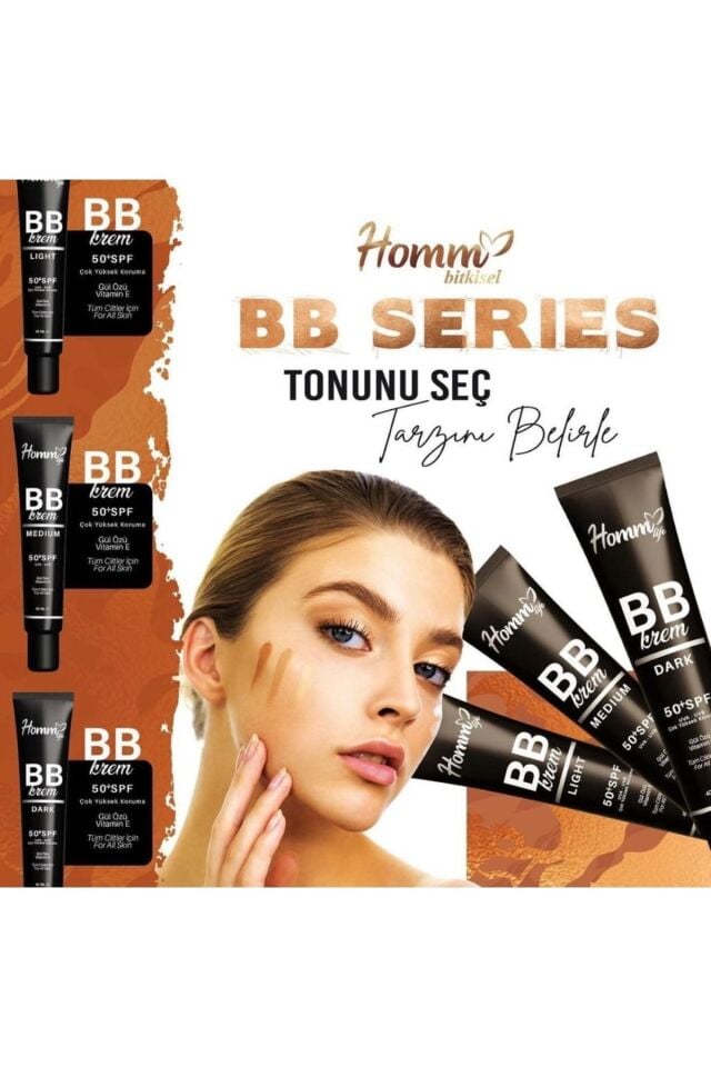Homm Lıfe Bb Krem Yoğun Kapatıcı 50+ Spf 40 ml