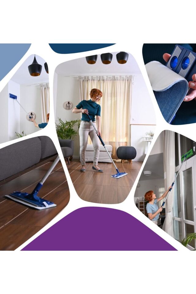 Silva Tekli Mikrofiber Islak Mop - Yüksek Performanslı Ve Uzun Ömürlü Temizlik