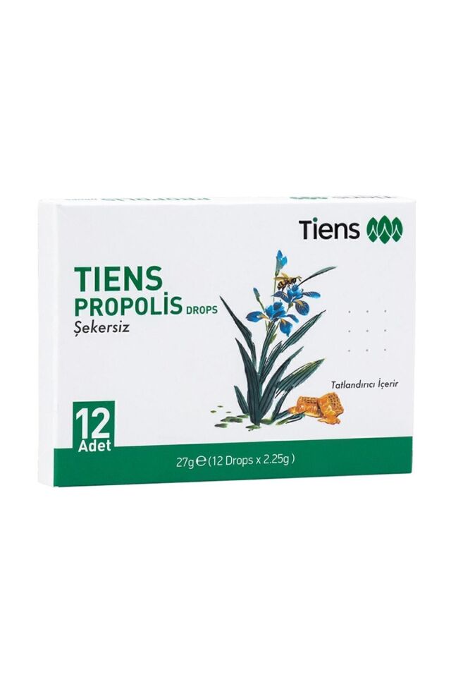 Propolis Drops (ŞEKERSİZ) Tatlandırıcı Içerir