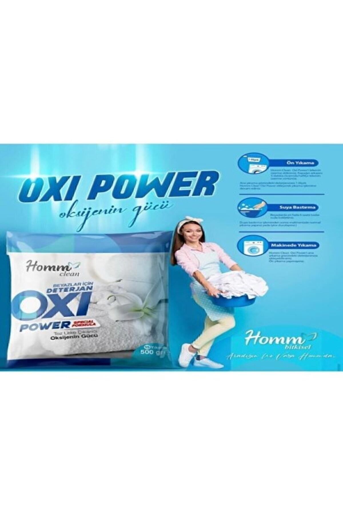 Homm Clean Oxı Power Beyazlar Için 500 ml