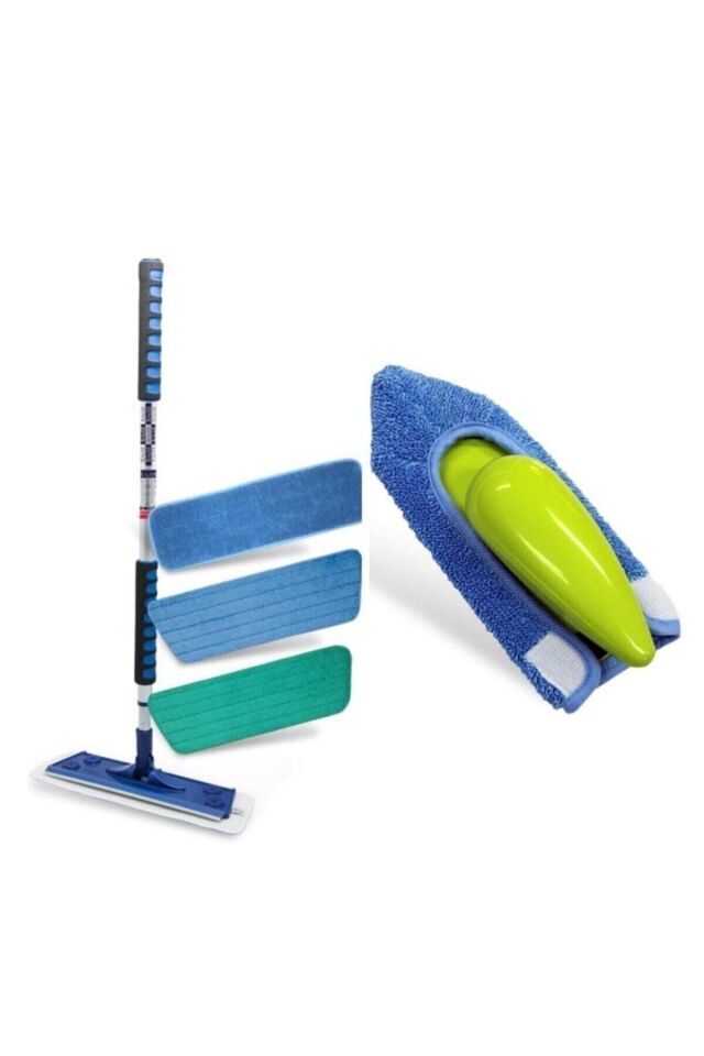 Silva Mikrofiber Mop 3 Lü Set + El Mopu
