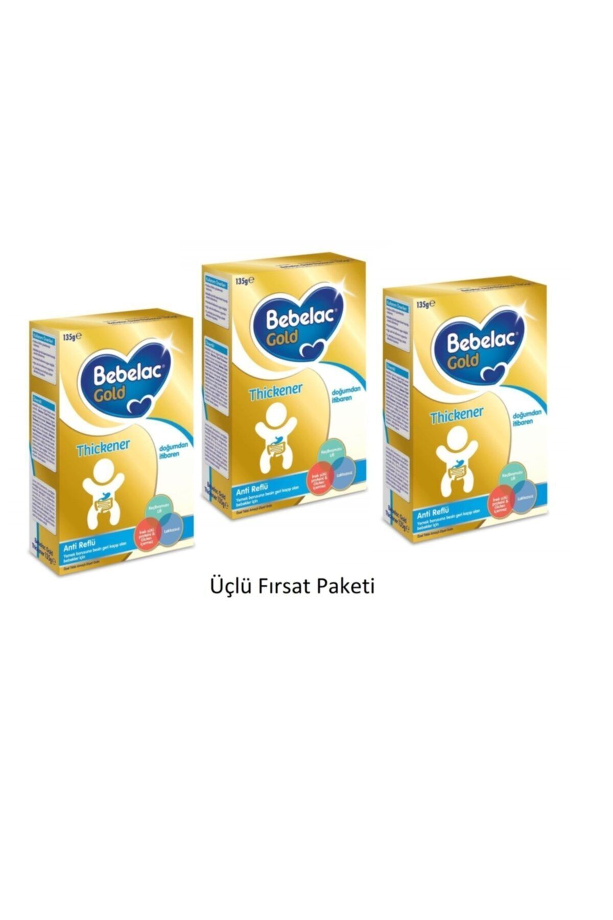 Anti-reflü Gold Thickener 3'lü Paket