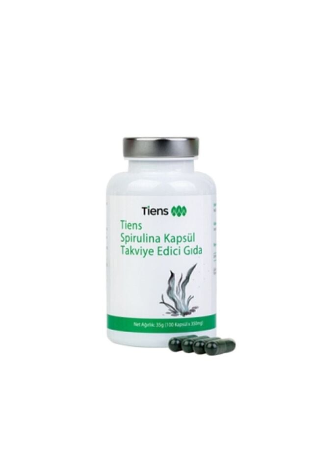 Spirulina Kapsülü Takviye Edici Gıda