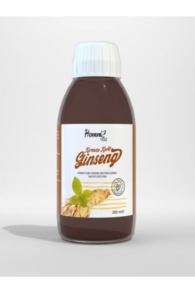 HOMM VİTA KIRMIZI KORE GİNSENG TAKVİYE EDİCİ GIDA 150ml
